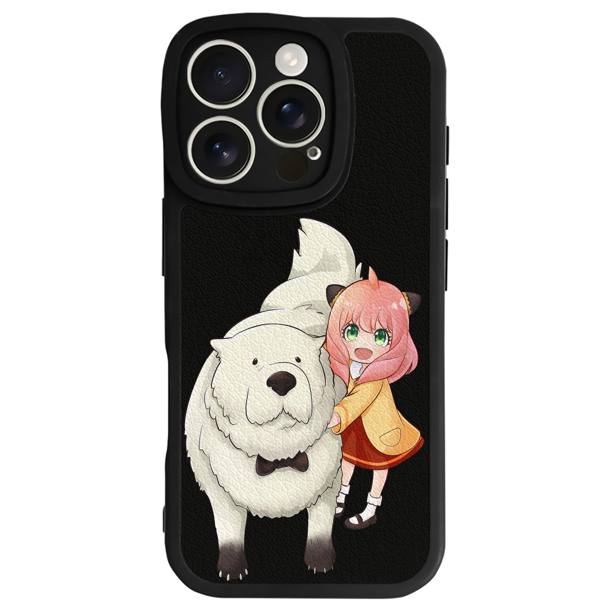 （画像用） SPY×FAMILY间谍家家酒 【iPhone 16シリーズ対応】シリコンスマホケース（レザー調） 材質：シリコン
